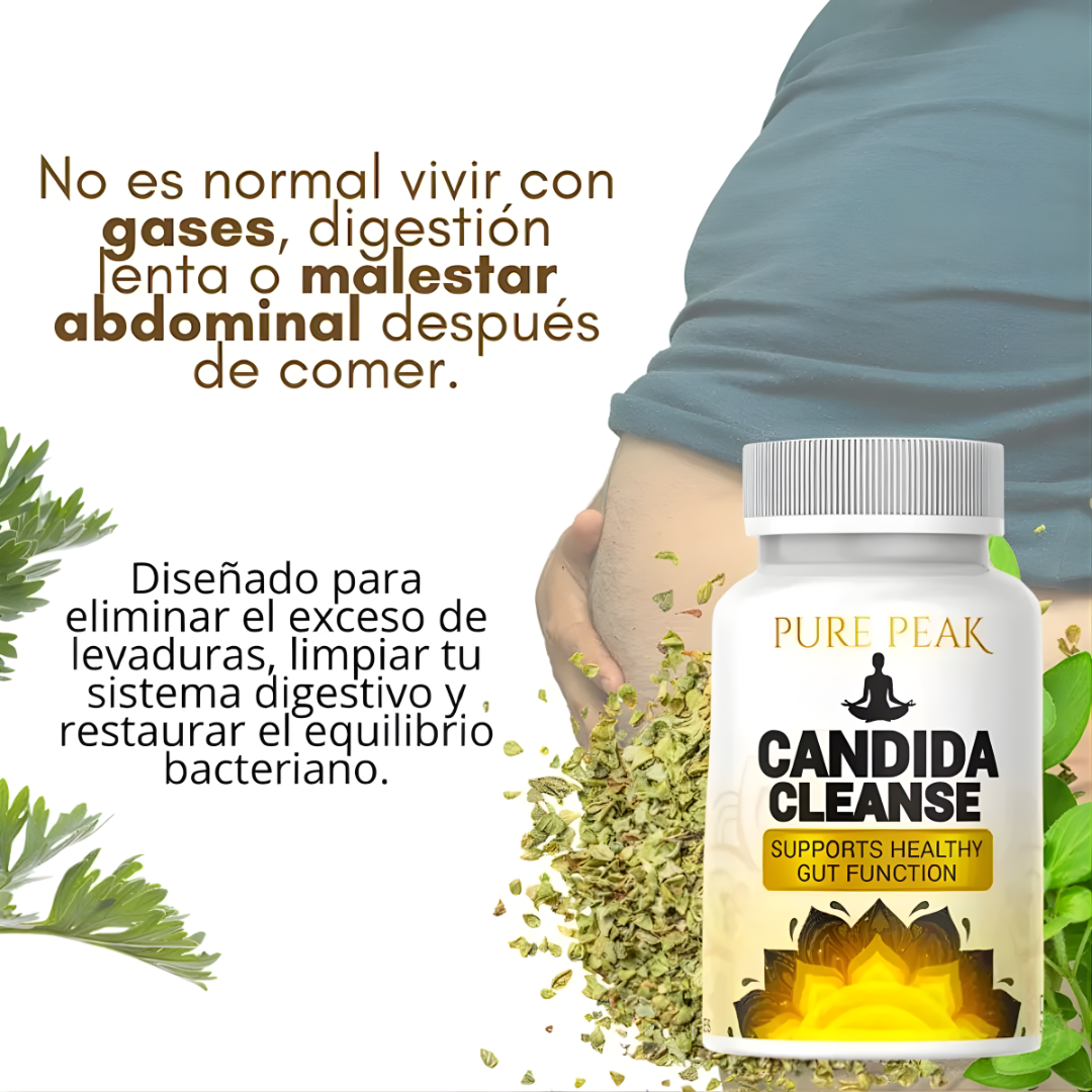 CANDIDA CLEANSE – Equilibrio intestinal, apoyo digestivo y bienestar interno diario