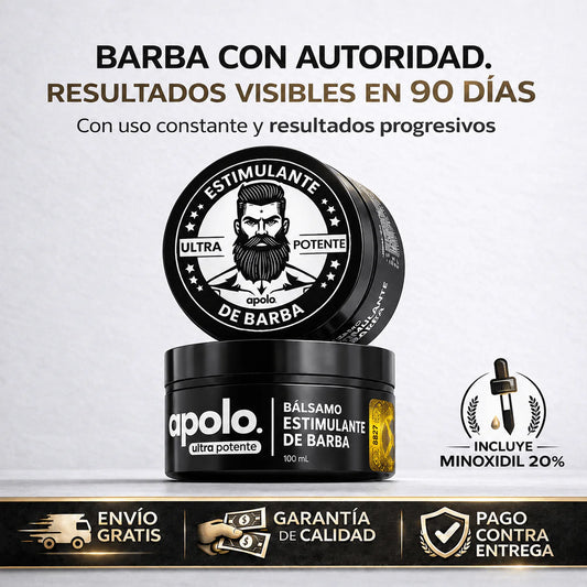 ESTIMULANTE DE BARBA APOLO