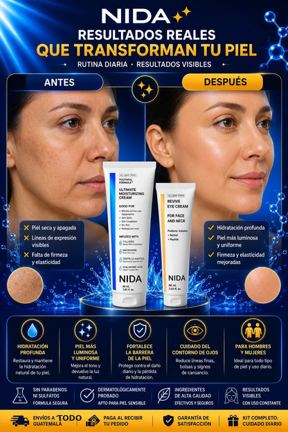 FORMULA REJUVENECEDORA COMBO 2X1 (NIDA) + ENVÍO GRATIS